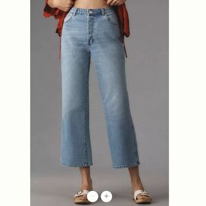 Anthropologie Rolla's Classic High-Rise Crop Flare Jeans- size 31